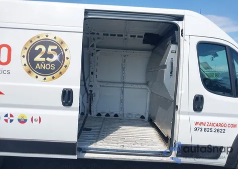 2021 Ram Promaster 3500 Cargo Van High Roof 159 Wb Ext z USA, uszkodzony, nr VIN 3C6MRVJG8ME537669